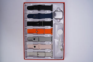 Ultra 3 Premium Smart watch 7 in 1 Strap Set