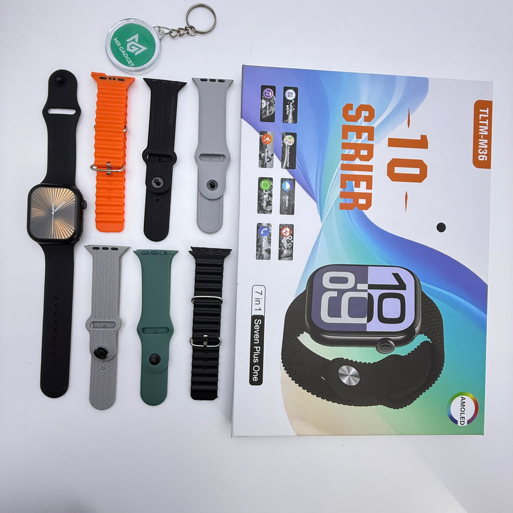 Smart Watch 7 plus 1 TLTM HD Big Screen Men Women Smartwatch Bluetooth Call Bluetooth Music Sleep Monitoring Wireless