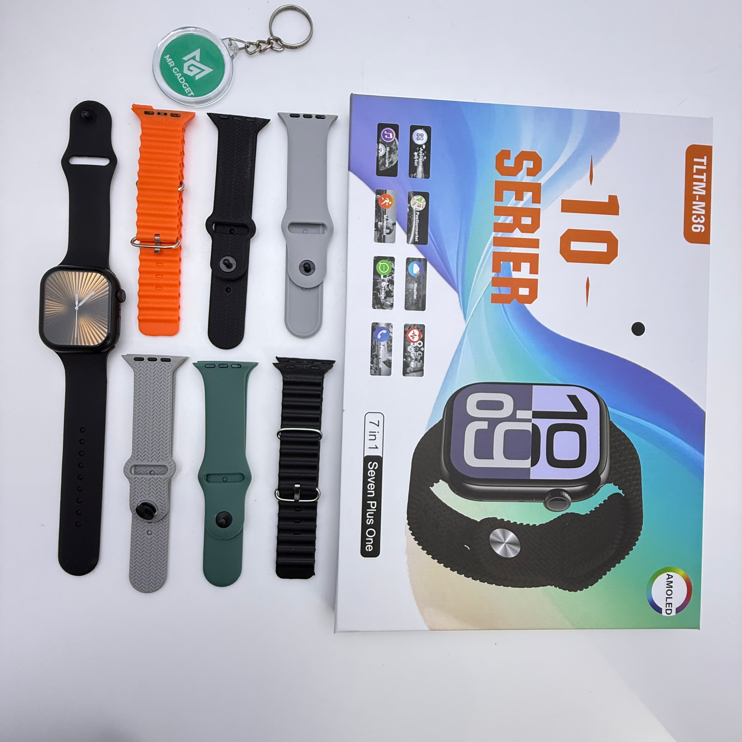 Smart Watch 7 plus 1 TLTM HD Big Screen Men Women Smartwatch Bluetooth Call Bluetooth Music Sleep Monitoring Wireless