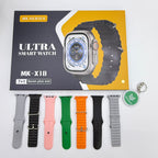 MK-X18 Ultra Smart Watch Bluetooth Calling | Fitness Tracker | 7+1 Multi-Function | Stylish Rugged Design | Compatible with Android & iOS
