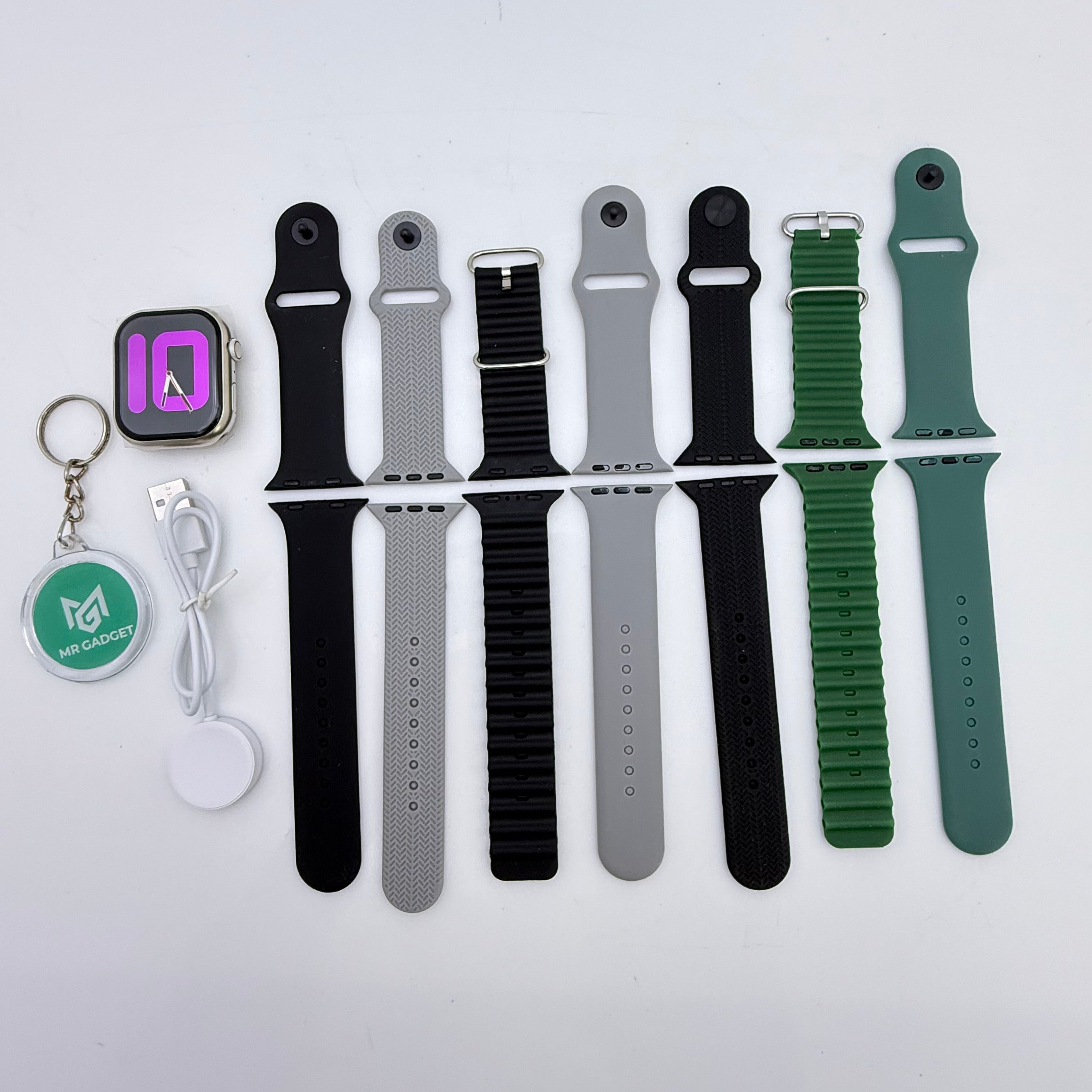 TLTM M42 Ultra 7in1 Smart Watch 2.02" HD Big Screen Men Women Smartwatch Bluetooth Call Bluetooth Music Sleep Monitoring Wireless Charging Watch