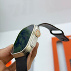Ultra 7 in 1 Strap Smartwatch 49mm | Series 10 Ultra Smart Watch 49mm with 7 pair Straps | Bluetooth Calling | Sports Mood