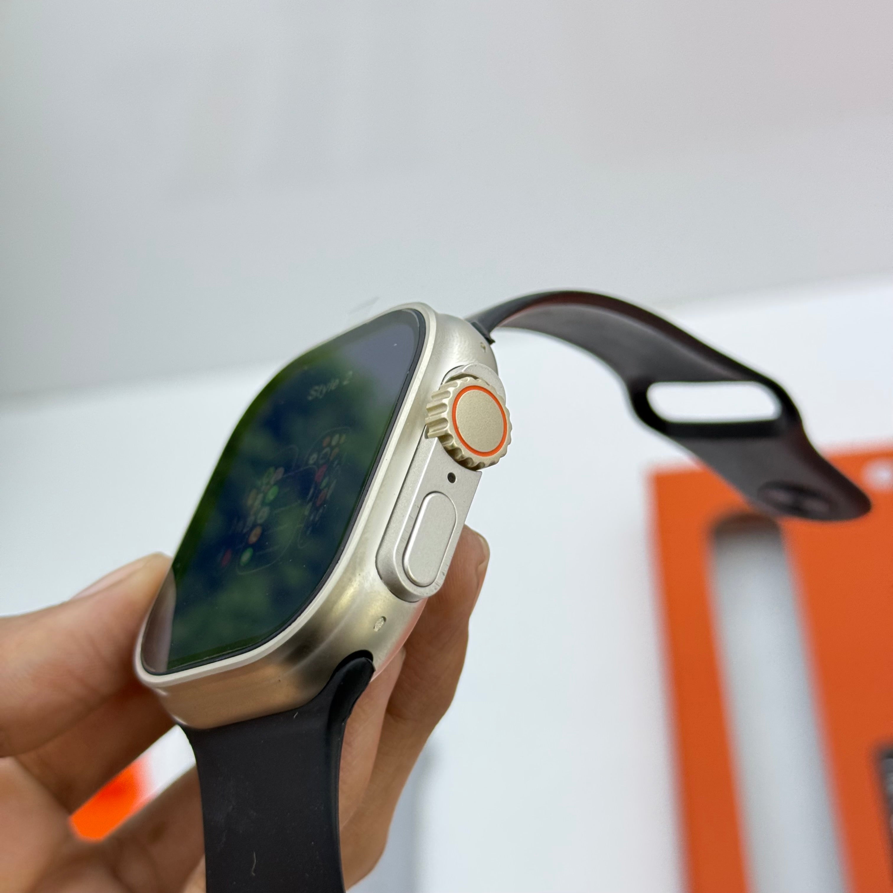 Ultra 7 in 1 Strap Smartwatch 49mm | Series 10 Ultra Smart Watch 49mm with 7 pair Straps | Bluetooth Calling | Sports Mood