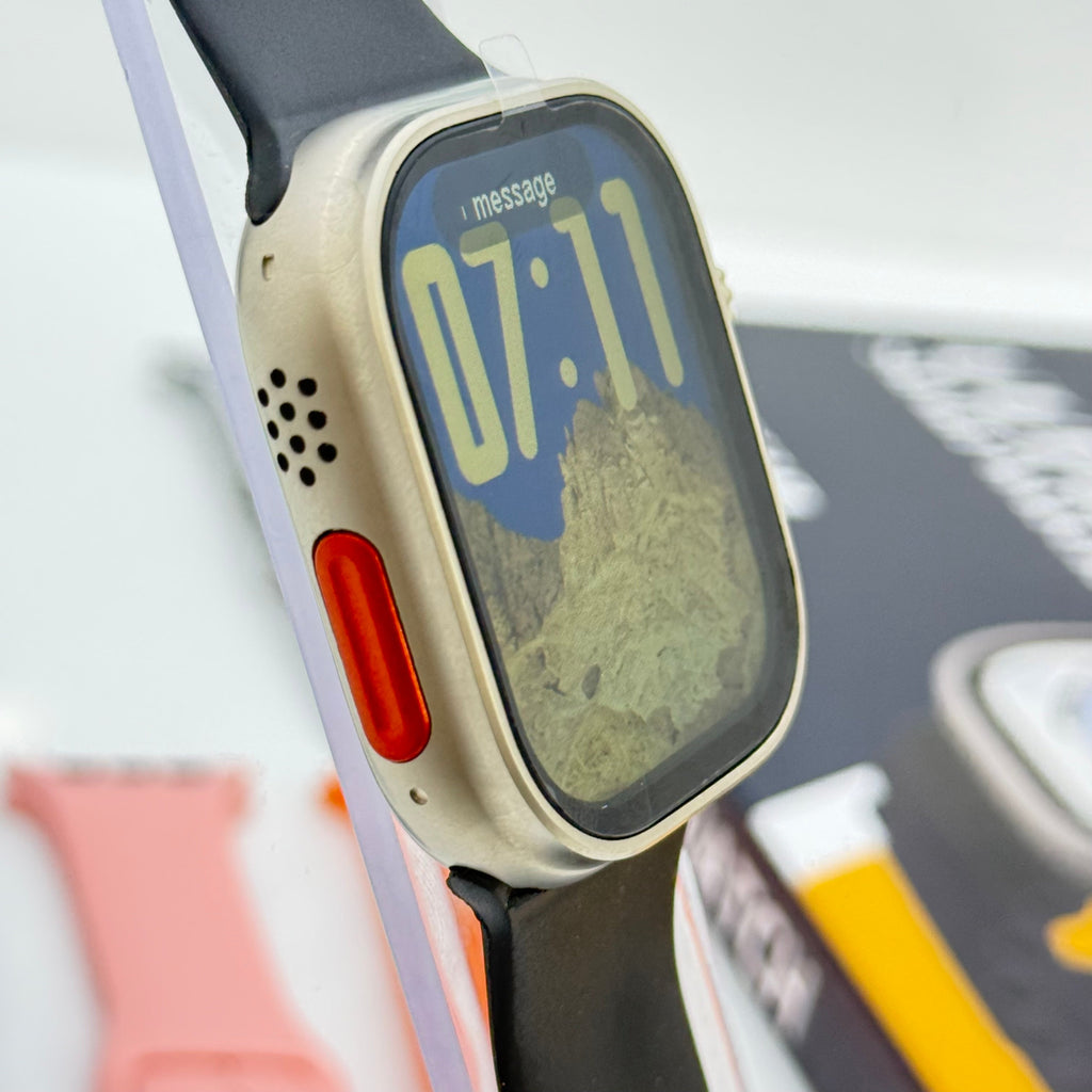 MK-X18 Ultra Smart Watch Bluetooth Calling | Fitness Tracker | 7+1 Multi-Function | Stylish Rugged Design | Compatible with Android & iOS