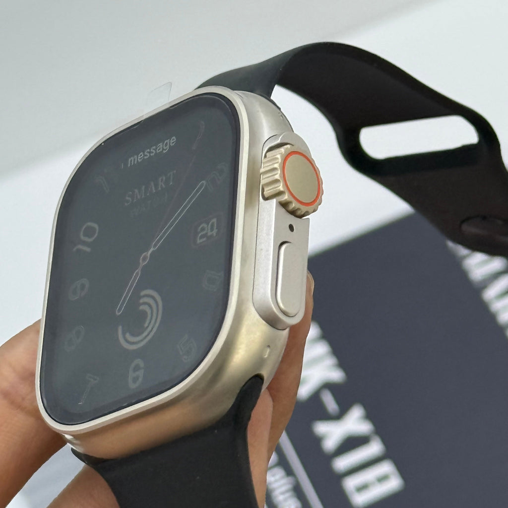 MK-X18 Ultra Smart Watch Bluetooth Calling | Fitness Tracker | 7+1 Multi-Function | Stylish Rugged Design | Compatible with Android & iOS