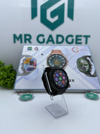 V18promax Smart Watch 7in1 Stainless Steel Ocean Rubber BT Call Wireless Charger Sleep Tracker New Release Relogio V18 PROMAX