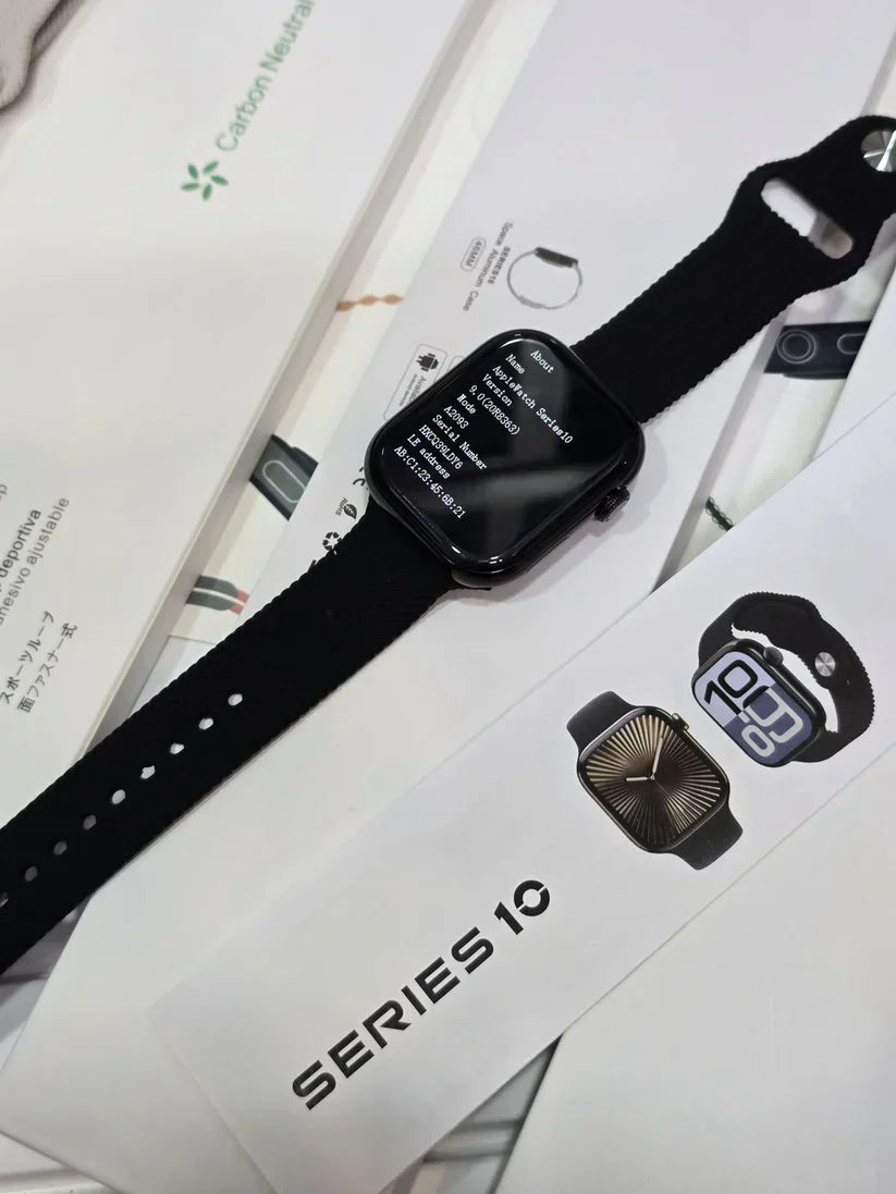 APPLE LOGO SMART WATCH SERIES 10 REPLICA(allow to open parcel)
