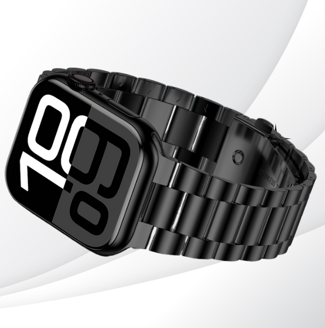 New Model Series X Smartwatch with Premium Metal Chain(allow to open parcel)