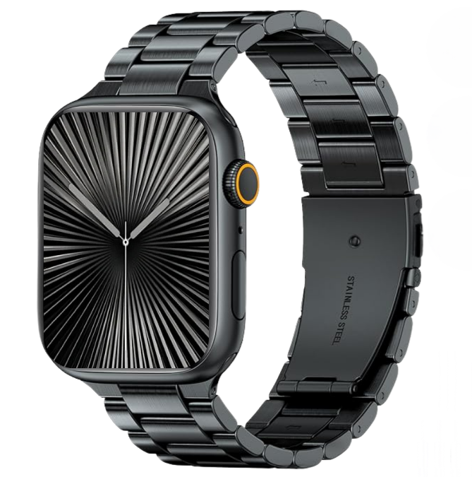 New Model Series X Smartwatch with Premium Metal Chain(allow to open parcel)